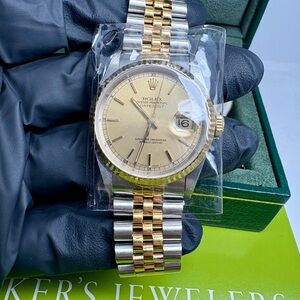 Rolex 36mm Oyster Perpetual DateJust Watch